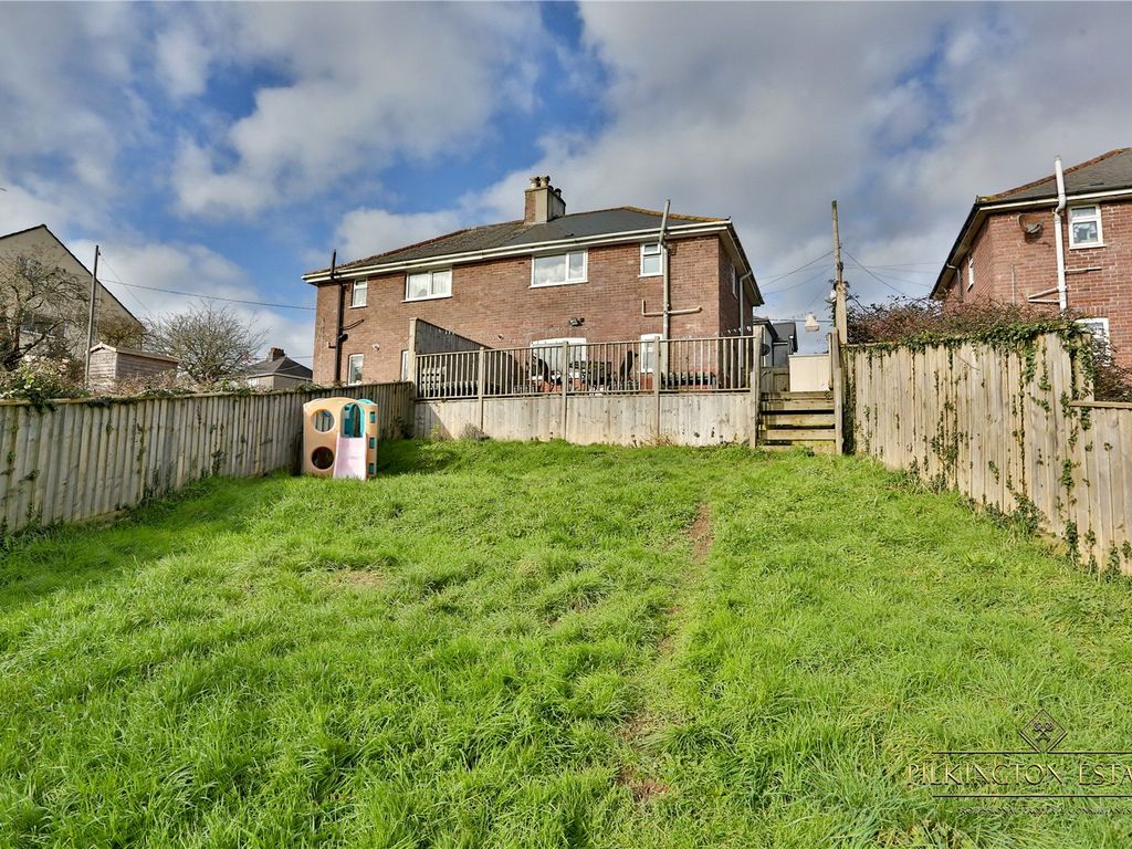 3 bed semidetached house for sale in Springfield Road, Plymouth, Devon