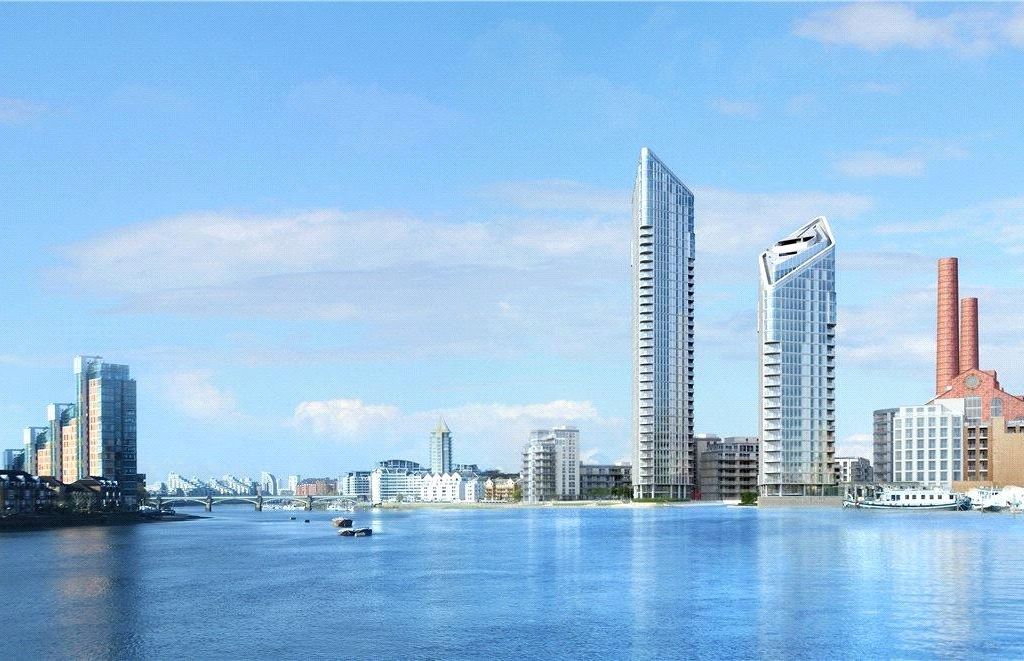 New home, 3 bed flat for sale in Chelsea Waterfront, Lots Road, Chelsea