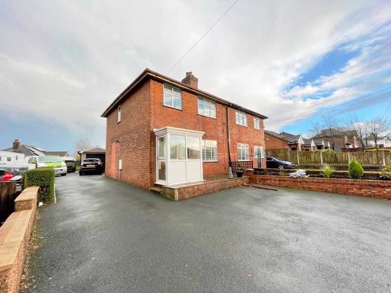3 bed semidetached house for sale in High Street, Harriseahead, Stoke