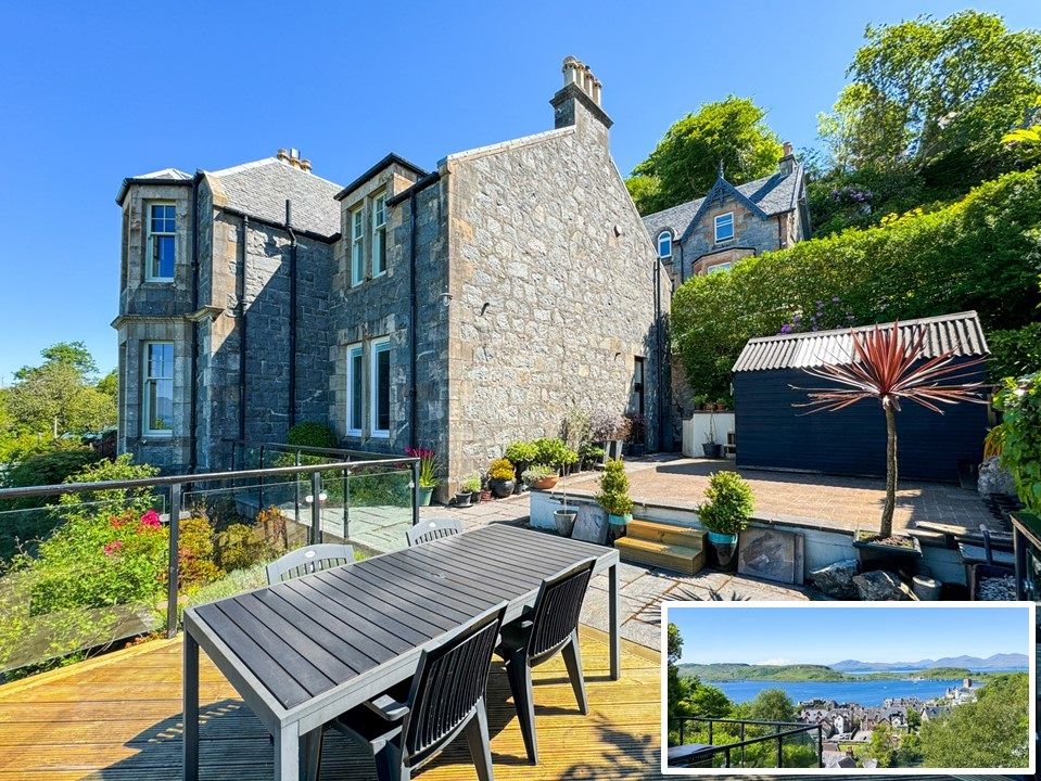 4 bed detached house for sale in The Knoll, Duncraggan Road, Oban