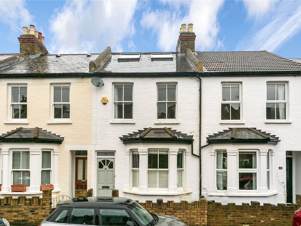 3 bed terraced house for sale in Stanley Gardens Road, Teddington