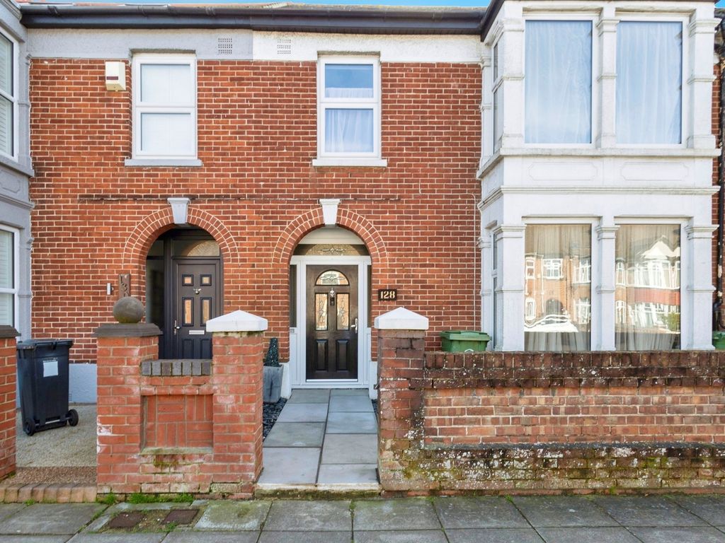 3 bed terraced house for sale in Northern Parade, Portsmouth PO2, £