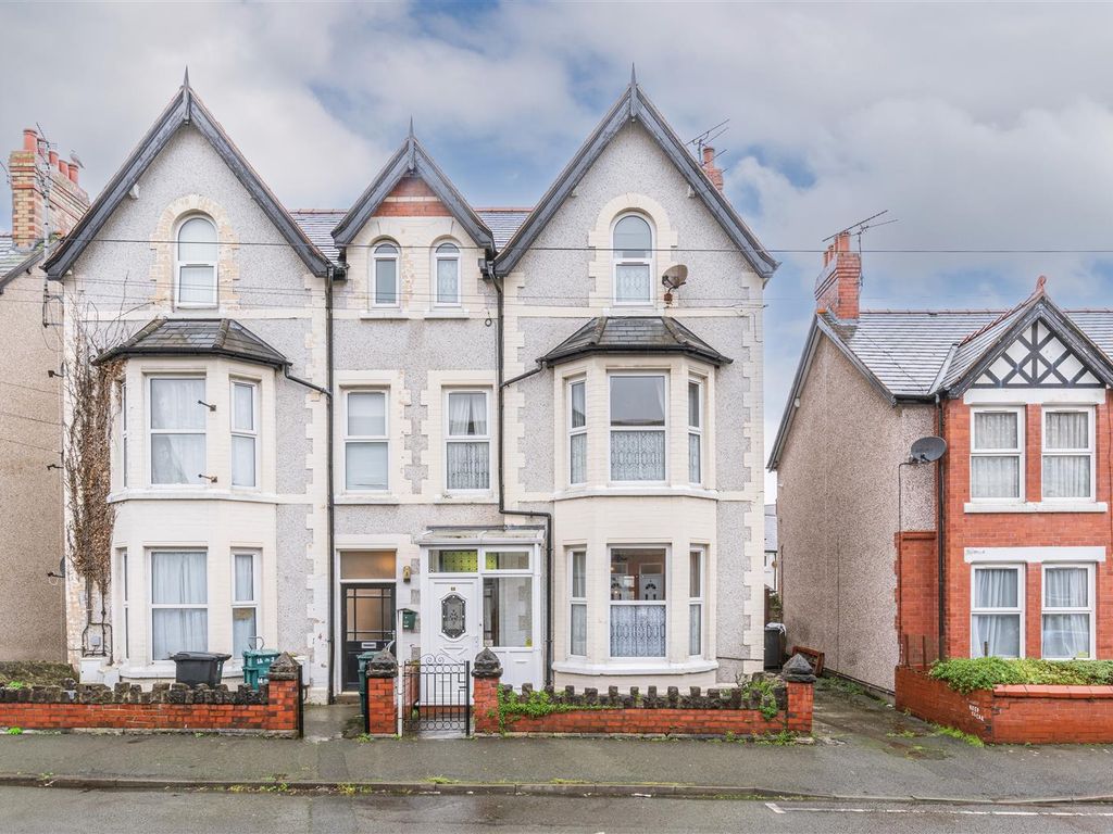 6 bed semidetached house for sale in Grove Road, Colwyn Bay LL29, £
