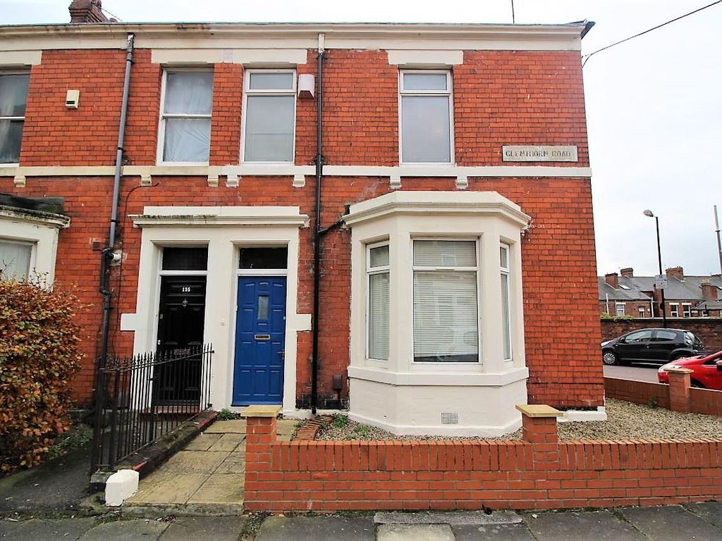 4 bed end terrace house to rent in Glenthorn Road, Jesmond, Newcastle Upon Tyne NE2, £2,340 pcm