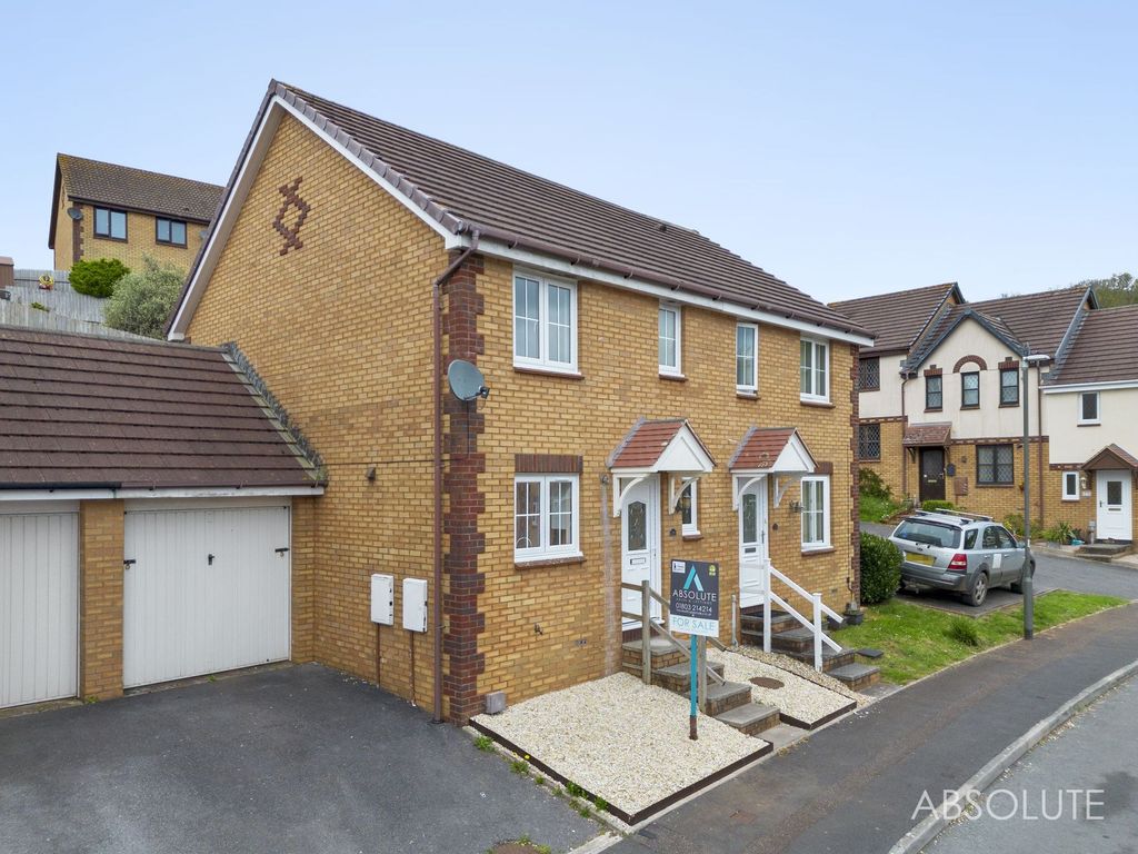 3 bed semidetached house for sale in Osprey Drive, Torquay TQ2, £