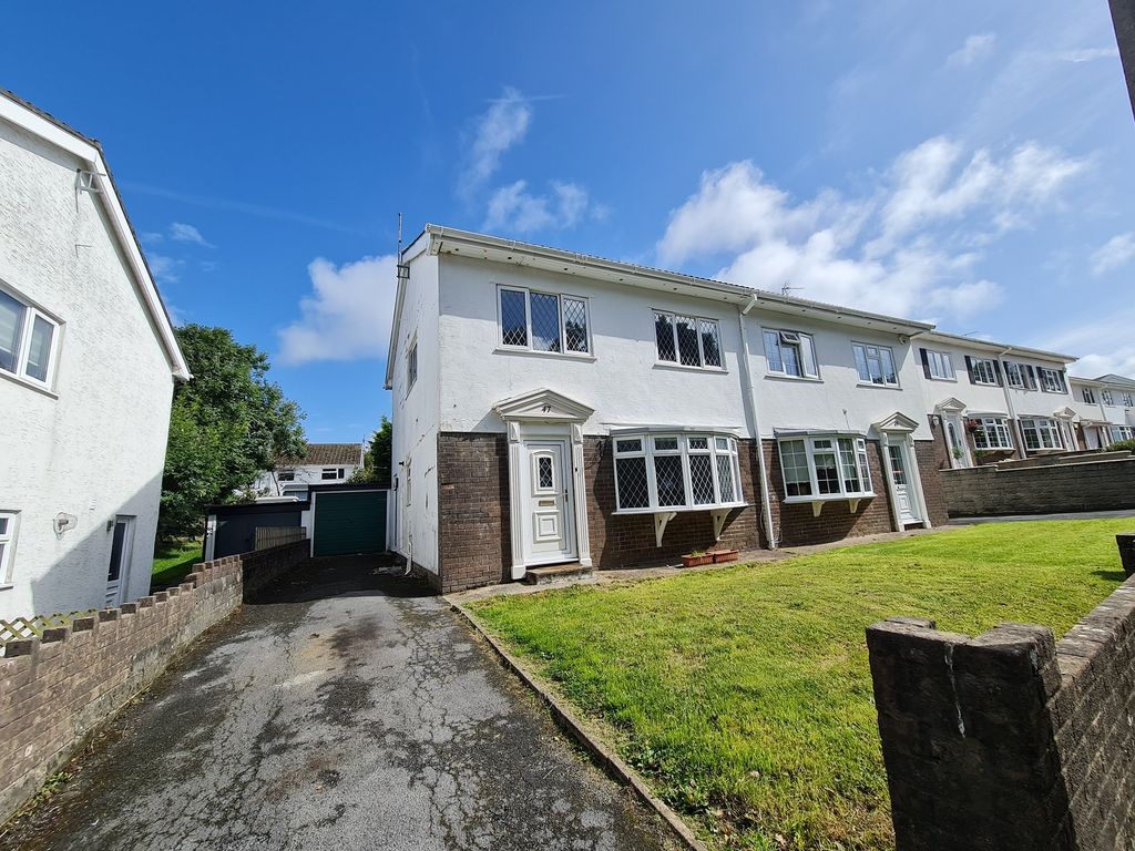 3 bed semidetached house for sale in Pantydwr, Three Crosses, Swansea