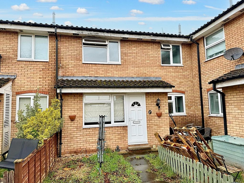 1 bed terraced house for sale in Lingfield Walk, Bobblestock, Hereford