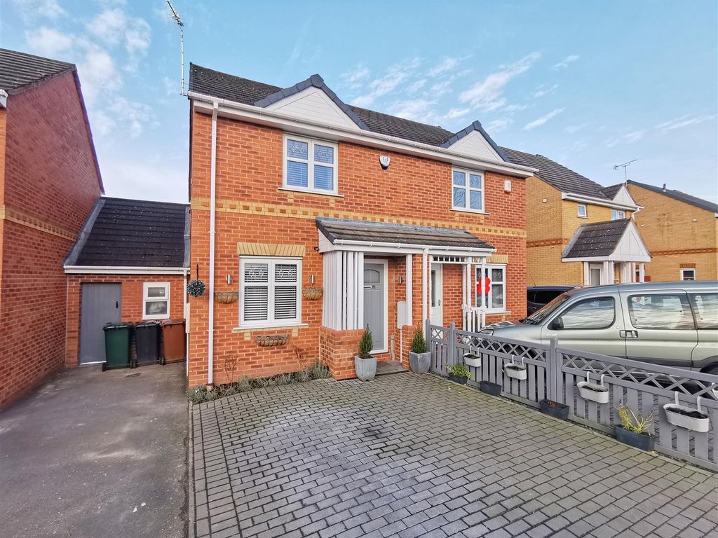 2 bed semidetached house for sale in Falaise Way, Hilton, Derby DE65, £235,000 Zoopla