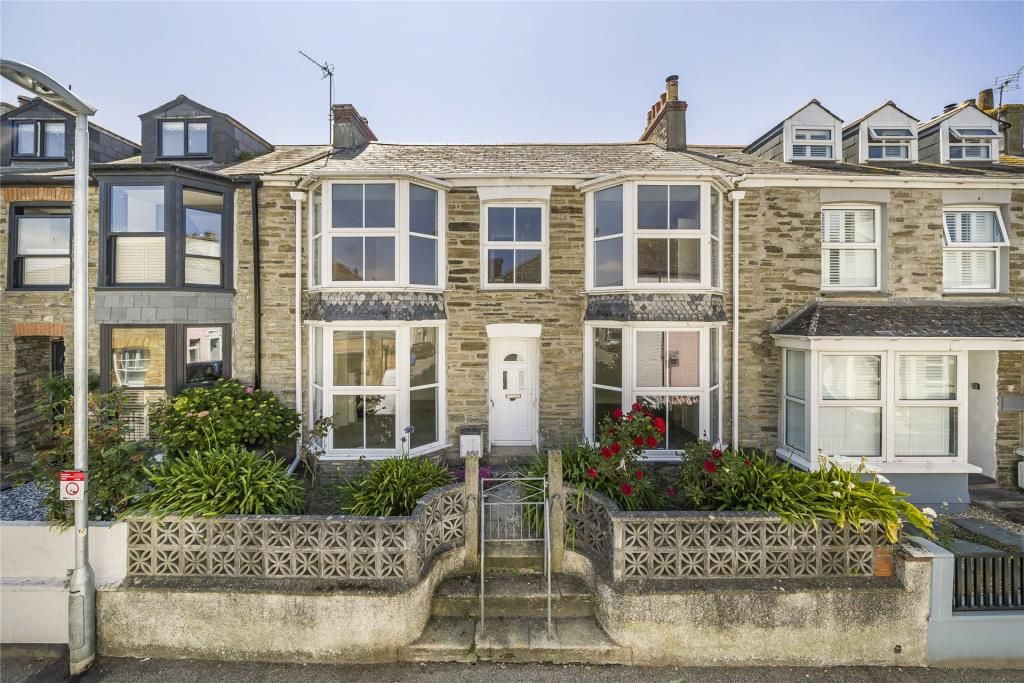 5 bed terraced house for sale in Fore Street, Newquay, Cornwall TR7