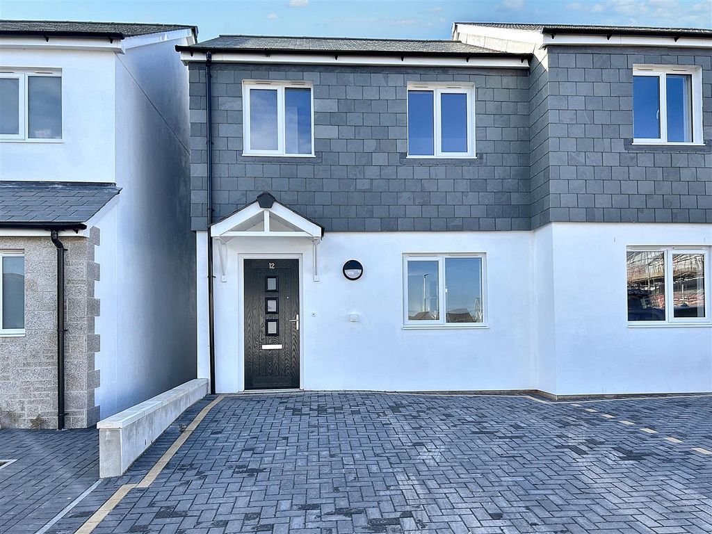 New home, 2 bed semidetached house for sale in Falmouth Road, Helston