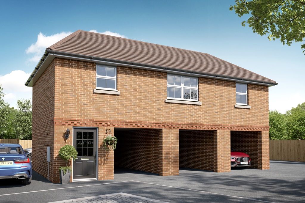 New home, 2 bed detached house for sale in "Wincham" at Warren House