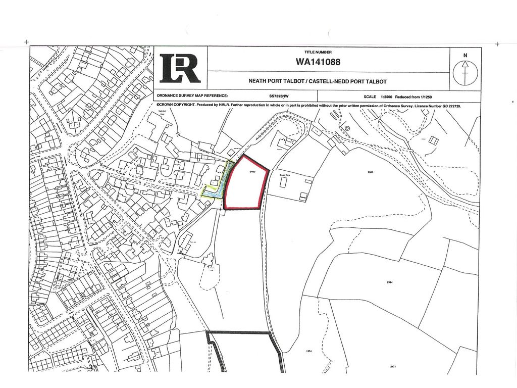Land for sale in Eaglesbush Valley, Neath, Neath Port Talbot. SA11, £
