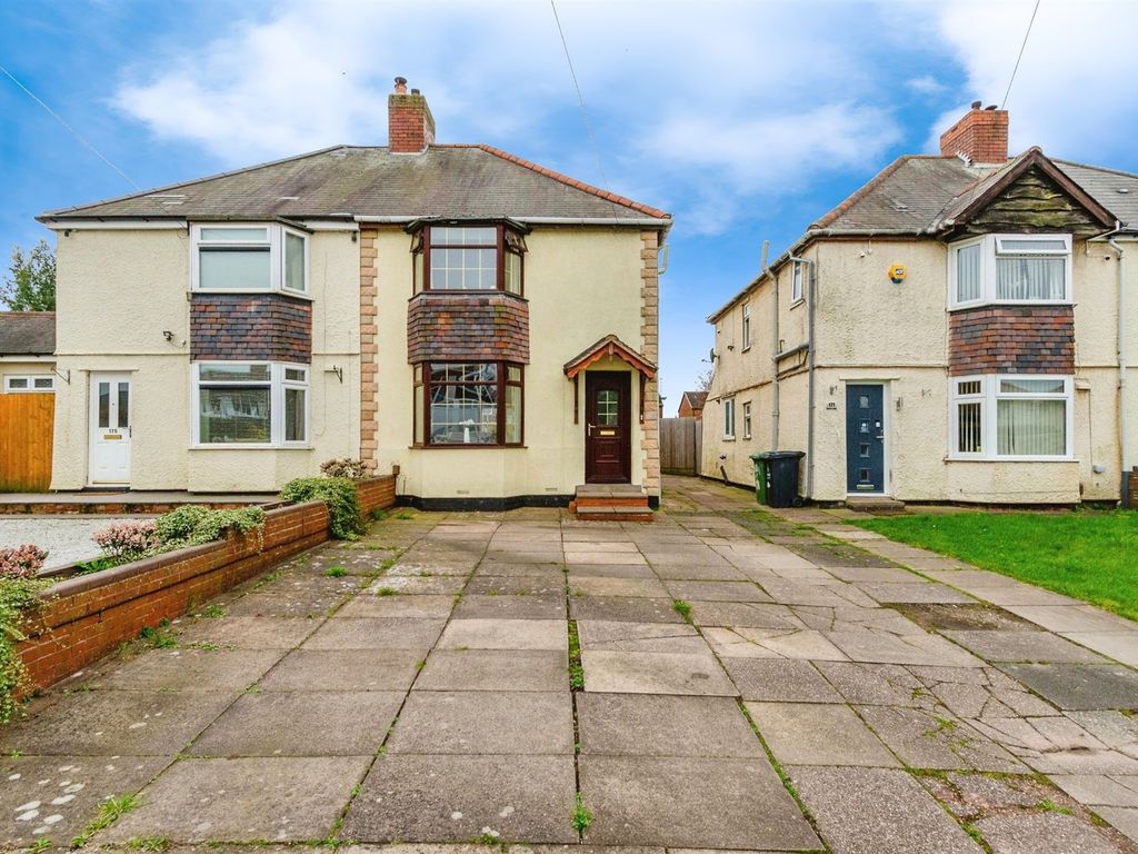 3 bed semidetached house for sale in Barns Lane, Rushall, Walsall WS4