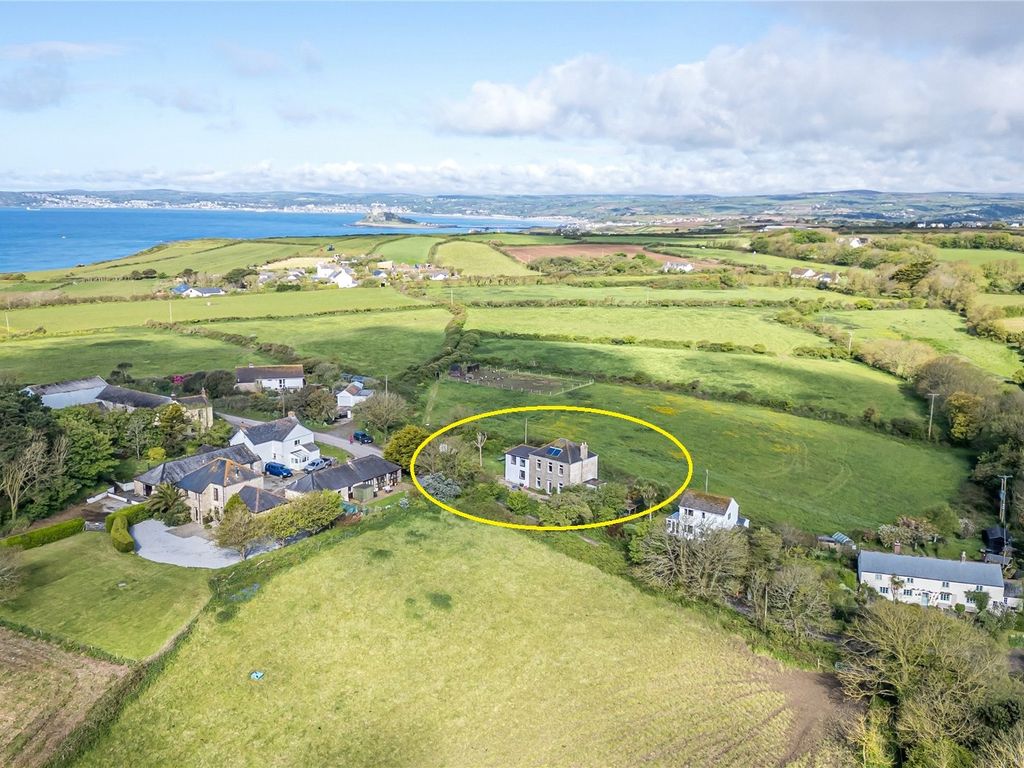 5 bed detached house for sale in Prussia Cove Road, Rosudgeon, Penzance