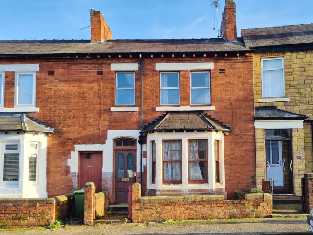 3 bed terraced house for sale in Princes Street, Mansfield NG18, £