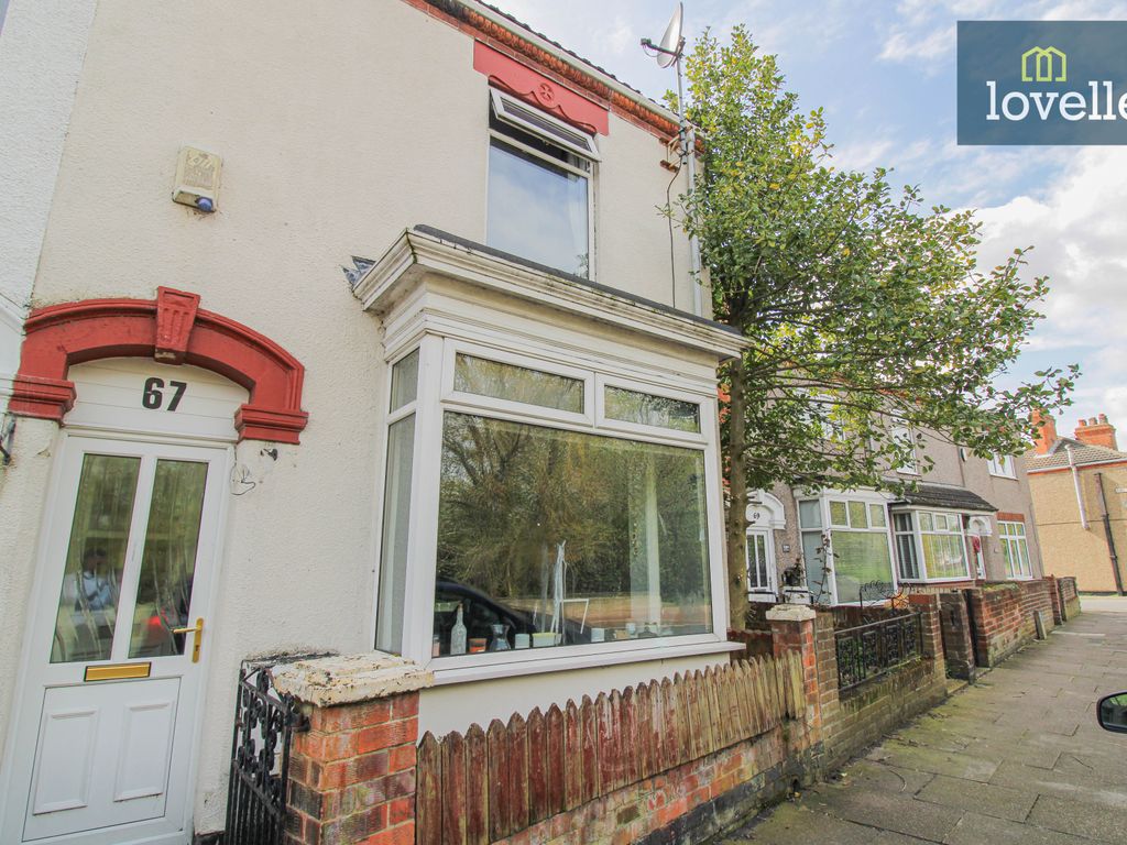 3 bed terraced house for sale in Haven Avenue, Grimsby DN31, £75,000