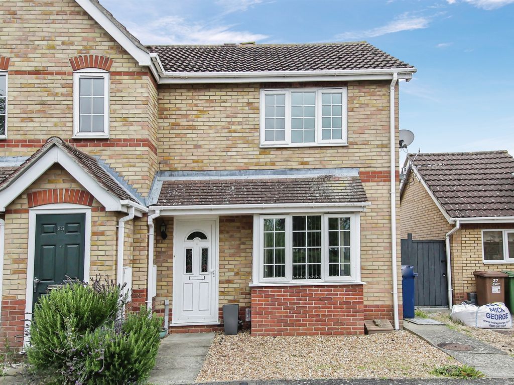 2 bed end terrace house for sale in Whitemill Road, Chatteris PE16, £