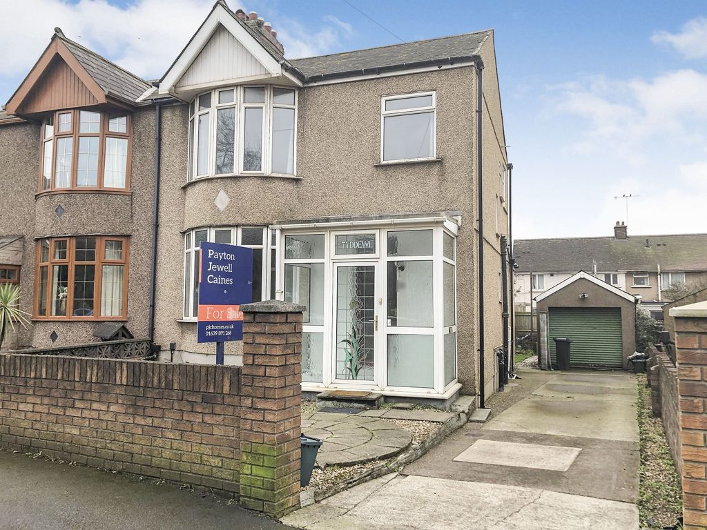 3 bed semidetached house for sale in Tollgate Road, Margam, Port