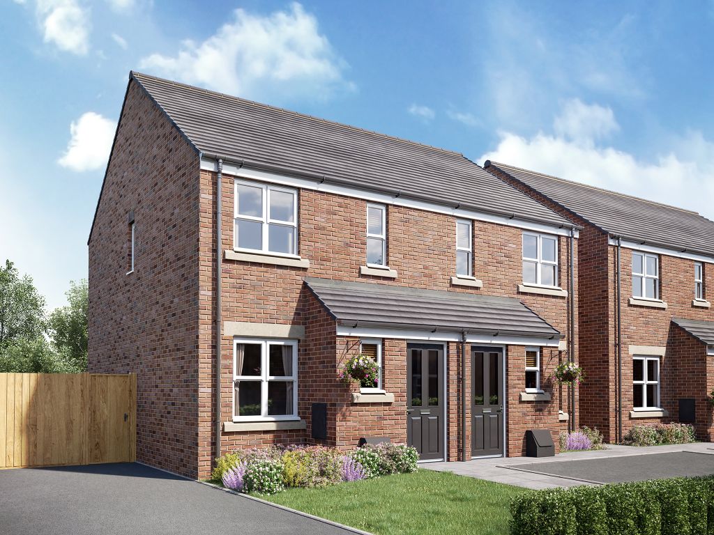 New home, 2 bed terraced house for sale in "The Alnwick" at Wetland Way