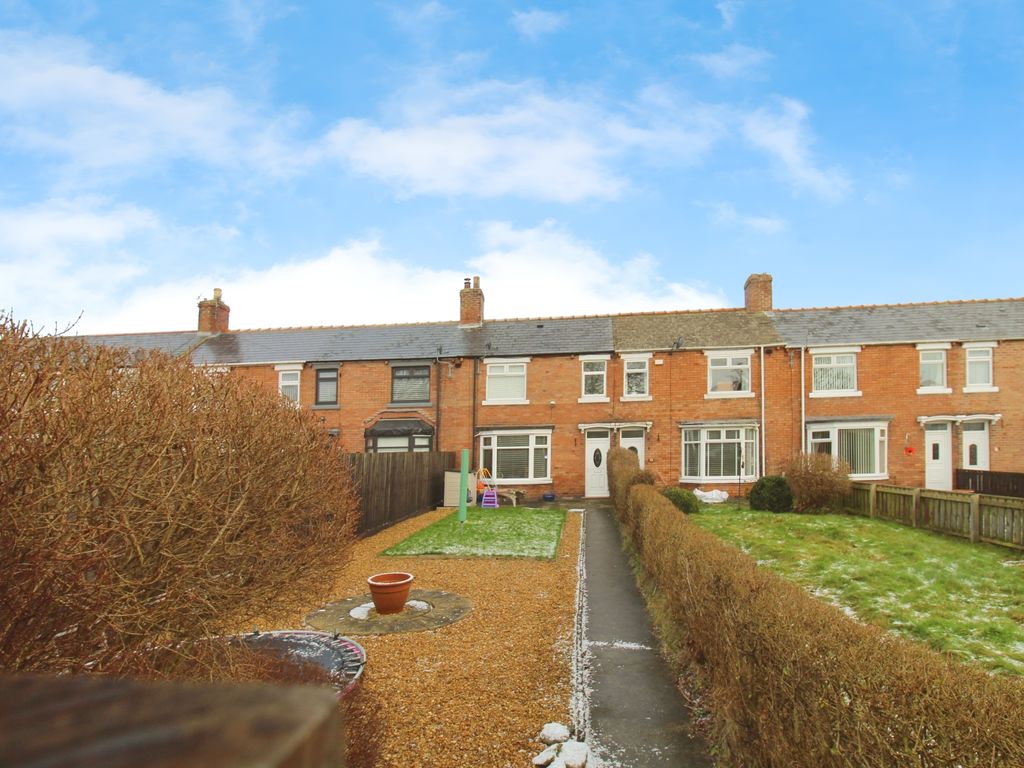 2 bed terraced house for sale in Rowlington Terrace, Ashington NE63, £