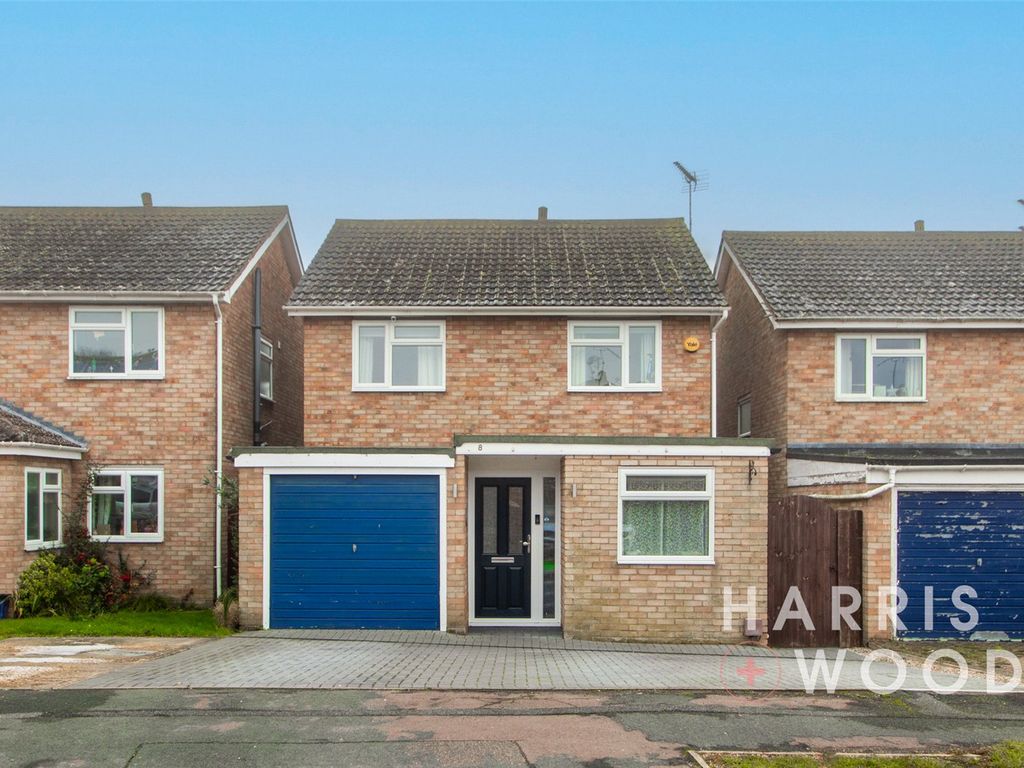 4 bed detached house for sale in Upton Close, West Bergholt, Colchester