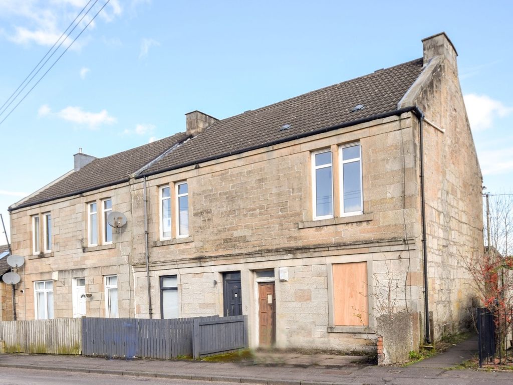 1 bed flat for sale in Hareleeshill Road, Larkhall ML9, £35,000 Zoopla