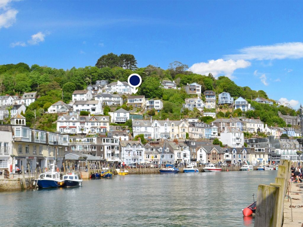 3 bed detached house for sale in Darloe Lane, Looe, Cornwall PL13, £