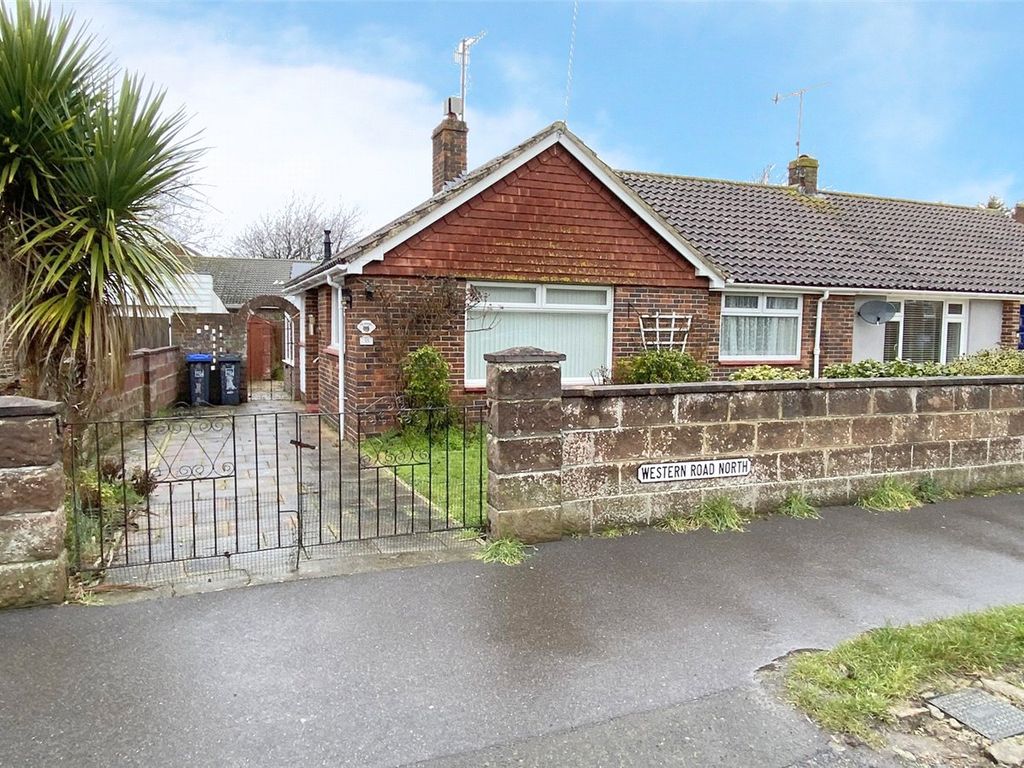 2 bed bungalow for sale in Western Road North, Sompting, West Sussex