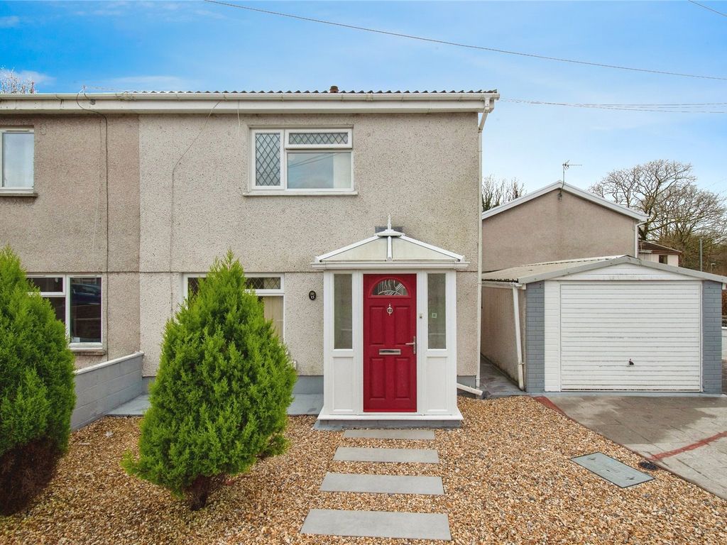 2 bed semidetached house for sale in GerYrAfon, Glanamman, Ammanford