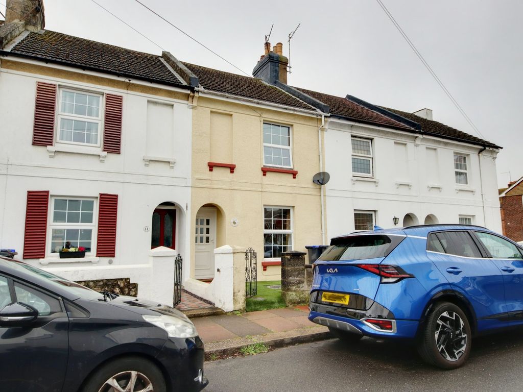 3 bed terraced house for sale in Cranmer Road, Worthing, West Sussex