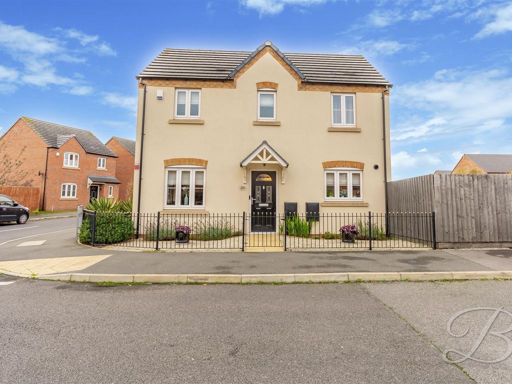 3 bed detached house for sale in Adams Park Way, KirkbyInAshfield