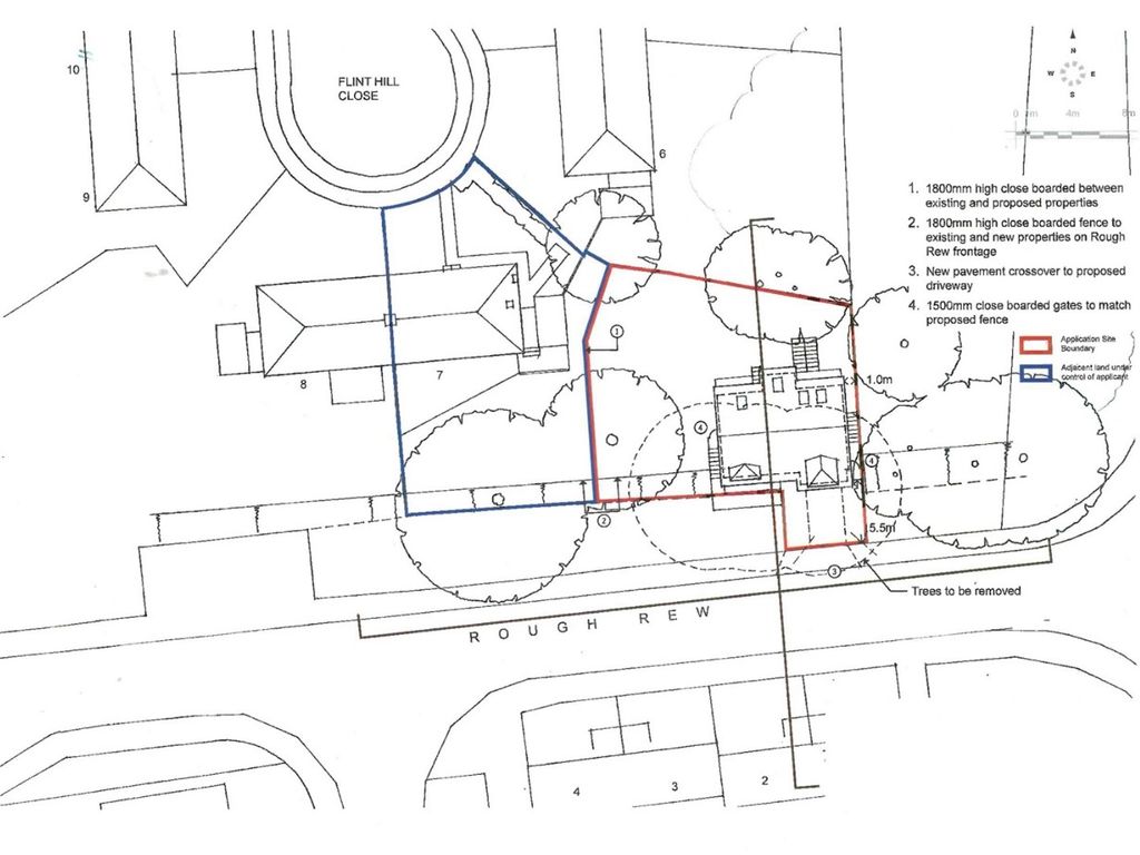 Land for sale in Flint Hill Close, Dorking RH4, £160,000 Zoopla