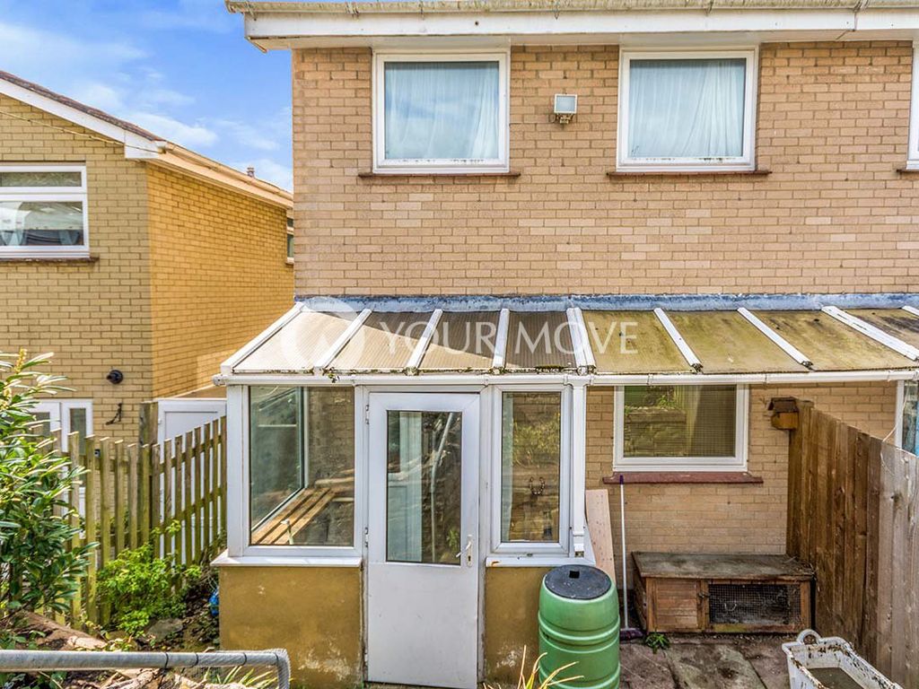 3 bed semidetached house for sale in Audley Rise, Newton Abbot, Devon