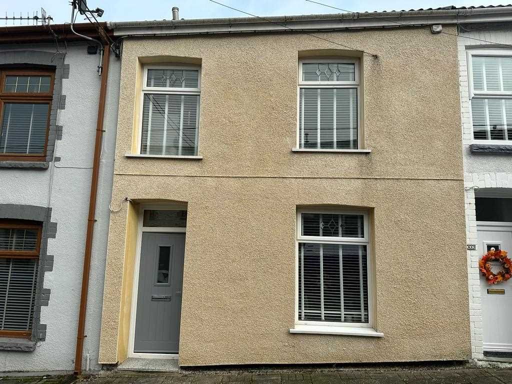 2 bed terraced house for sale in Hughes Street, Tonypandy CF40, £