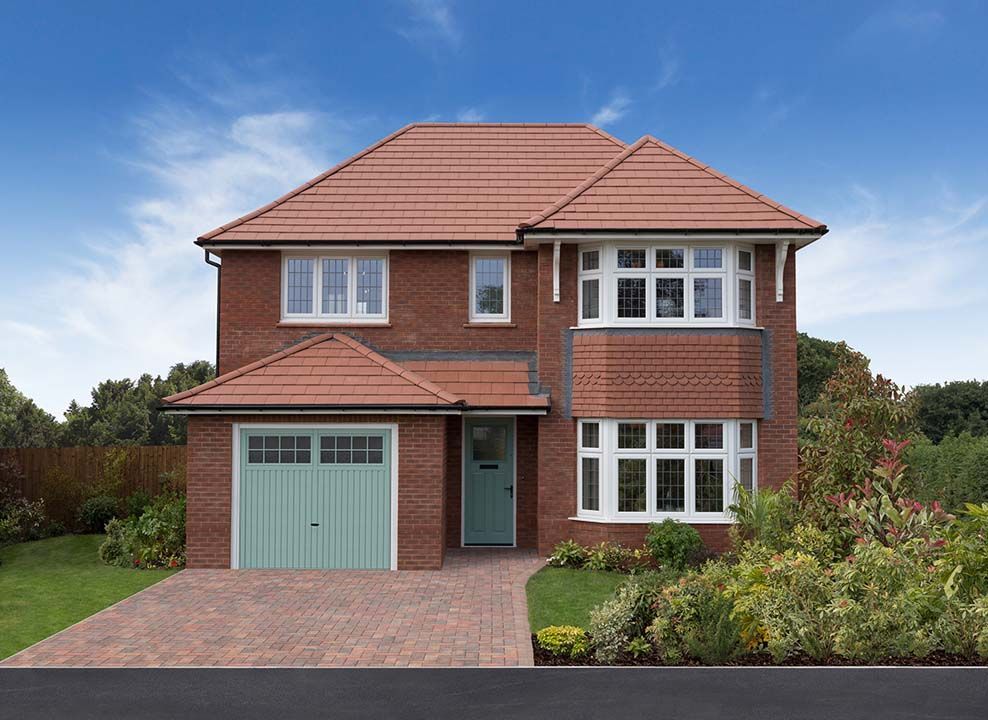 New home, 4 bed detached house for sale in "Oxford" at Chancel Way, Burscough, Ormskirk L40, £