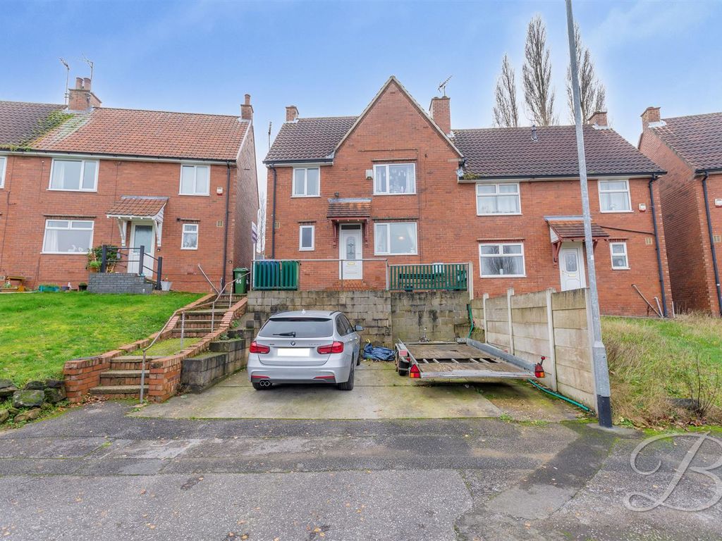 3 bed semidetached house for sale in Blake Crescent, Mansfield NG18, £150,000 Zoopla