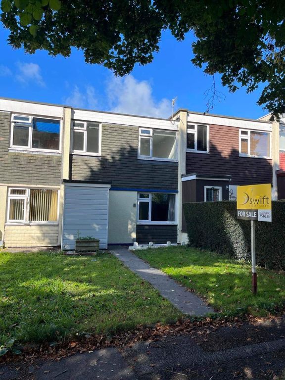 3 bed terraced house for sale in Thackeray Gardens, Plymouth PL5, £