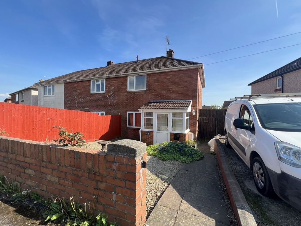 2 bed semidetached house for sale in Old Barn Way, Abergavenny NP7, £