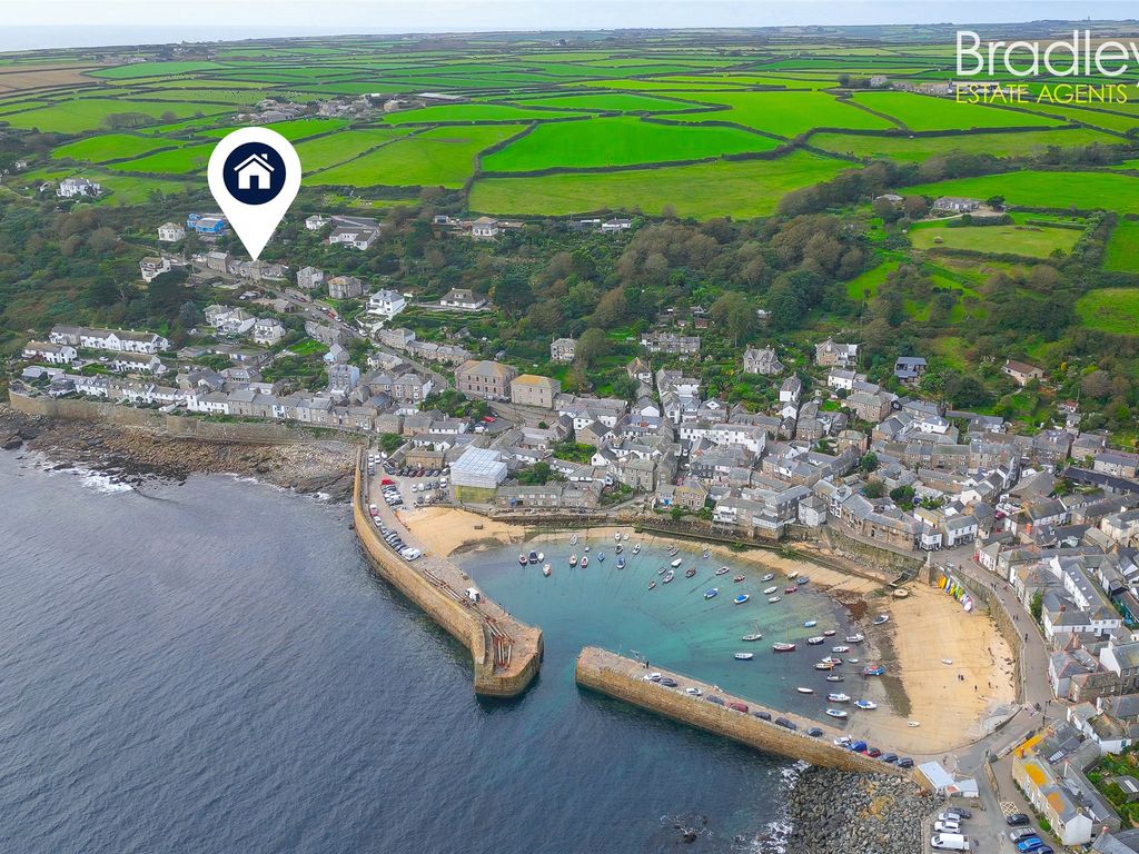 3 bed terraced house for sale in Raginnis Hill, Mousehole, Penzance