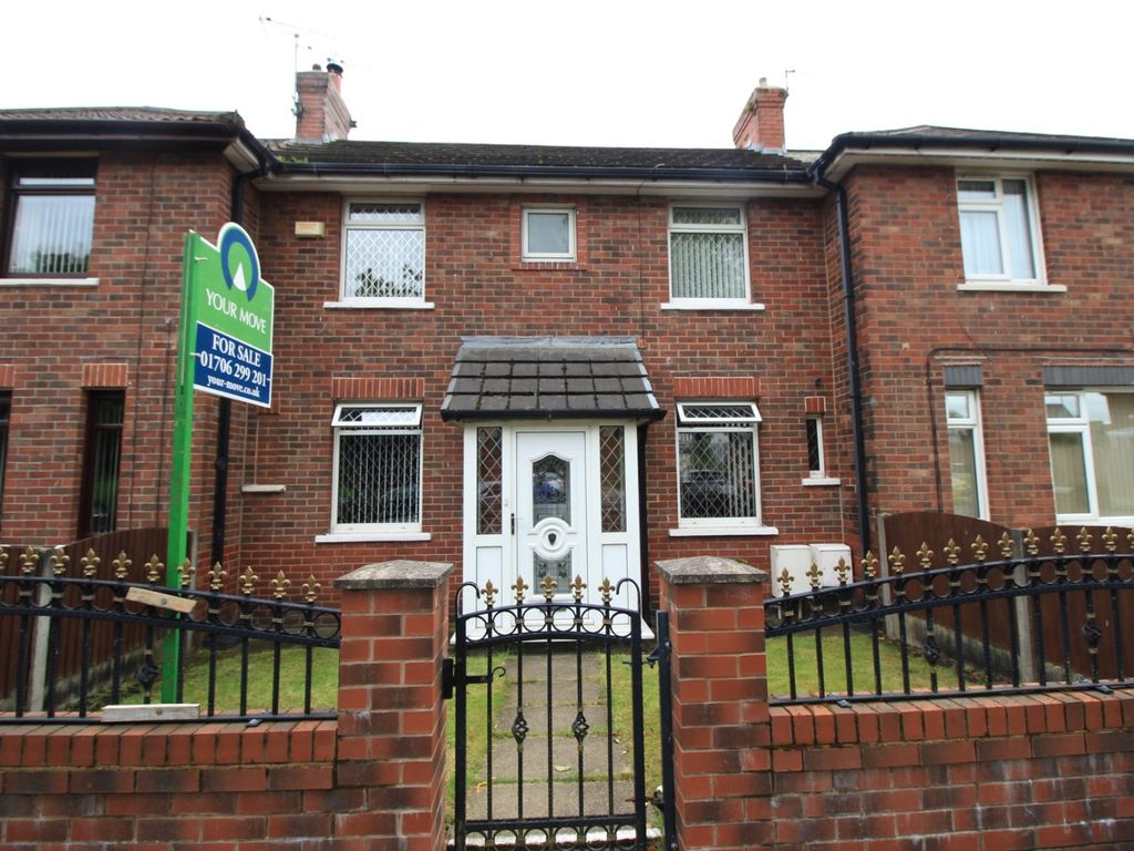 3 bed terraced house for sale in Hall Street, Royton, Oldham, Greater