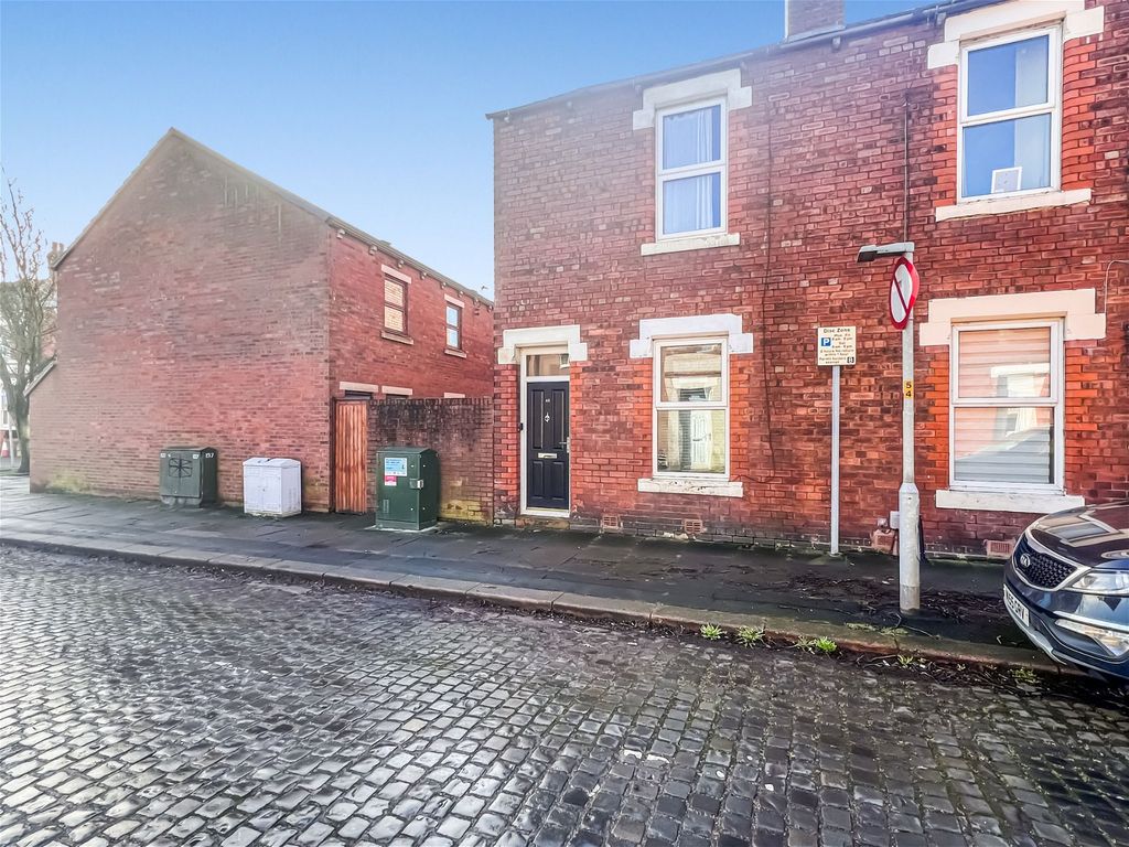 2 bed end terrace house for sale in Linton Street, Carlisle CA1, £
