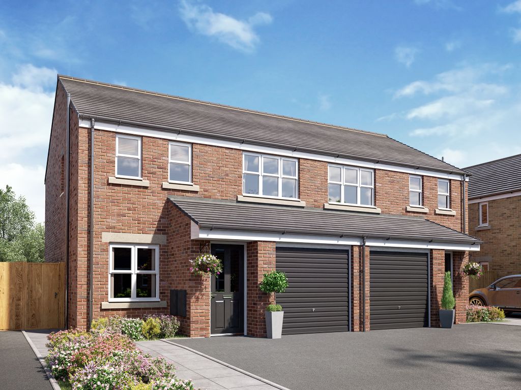 New home, 3 bed semidetached house for sale in "The Rufford" at