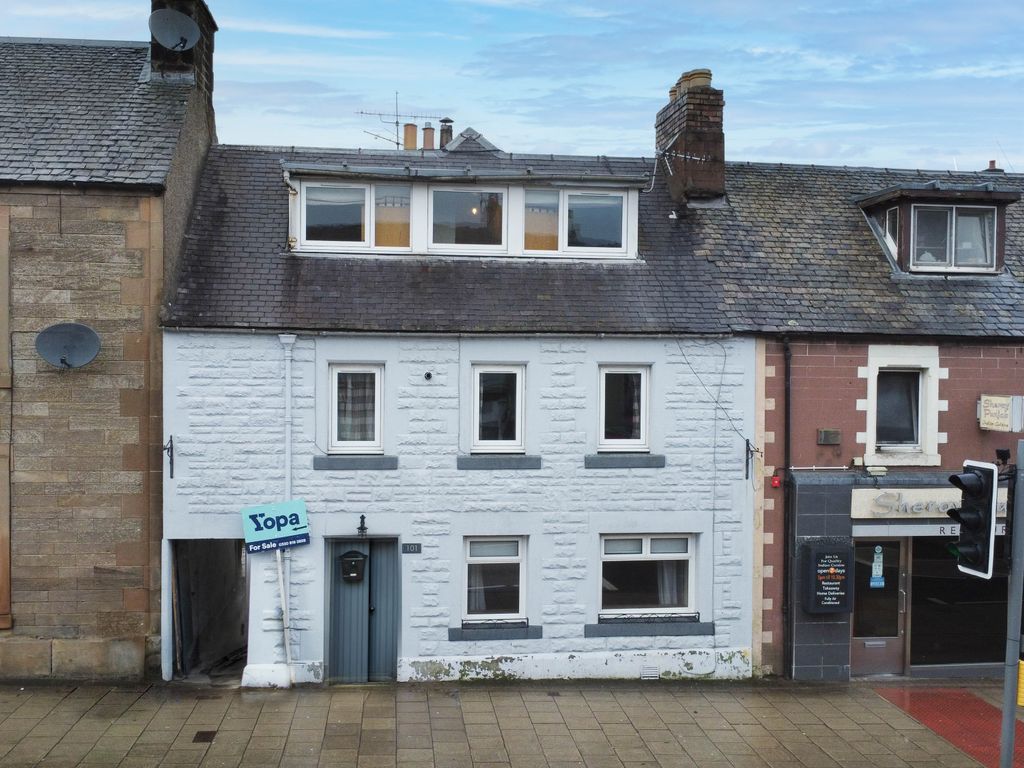 5 bed terraced house for sale in High Street, Auchterarder PH3, £