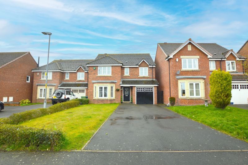 4 bed detached house for sale in Tyelaw Meadows, Shilbottle, Alnwick