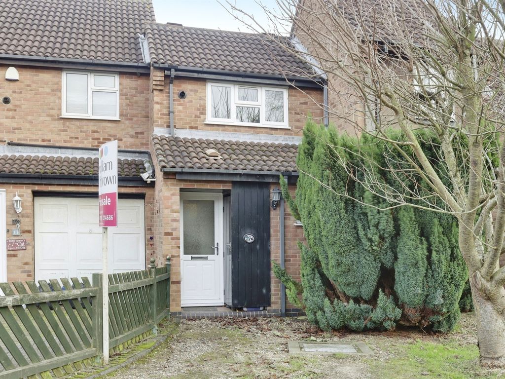 1 bed terraced house for sale in Peartree Avenue, Shepshed