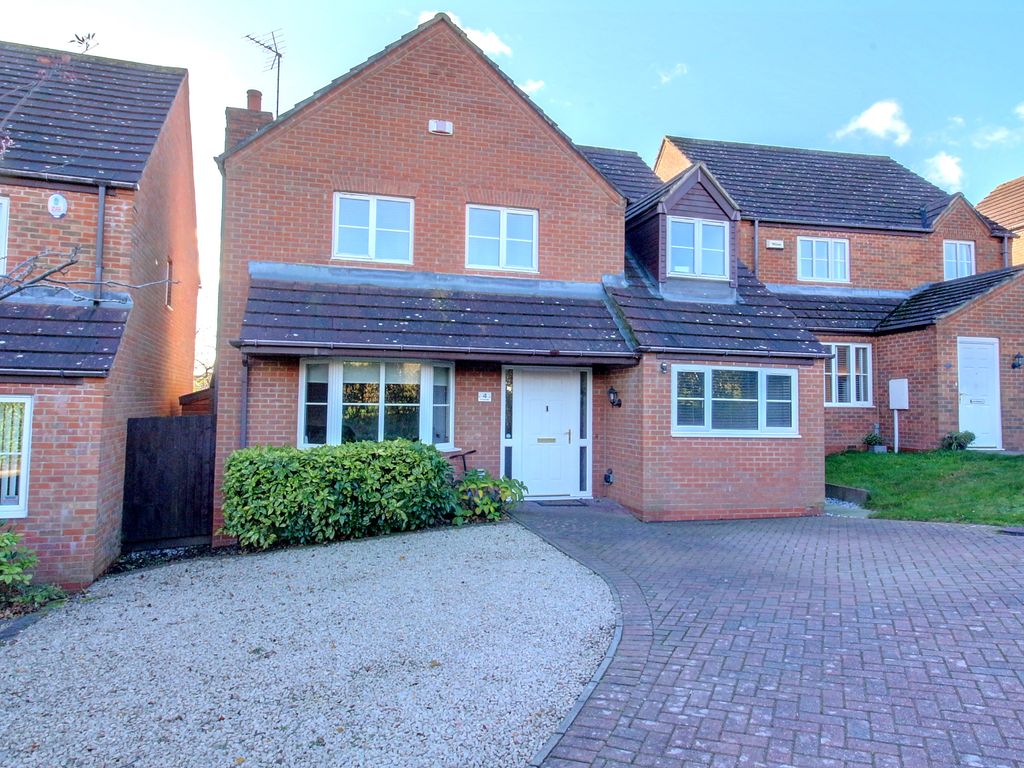 4 bed detached house for sale in Forest Rise, Desford, Leicester LE9, £