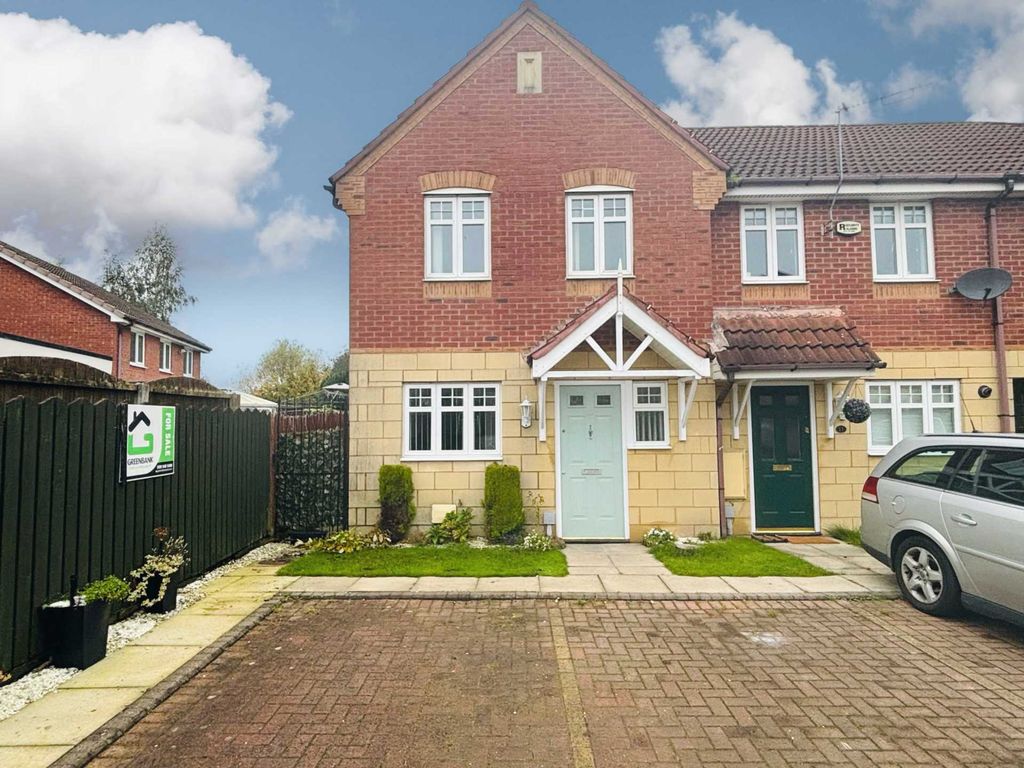 3 bed end terrace house for sale in Longfellow Close, Brookhaven L32, £