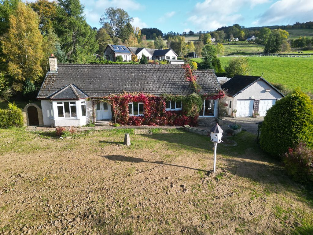3 bed detached bungalow for sale in Donavourd, Pitlochry