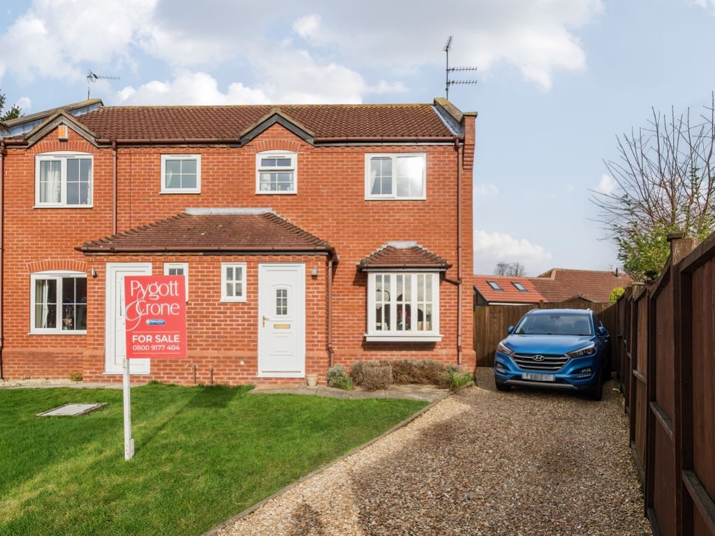 3 bed semidetached house for sale in Glebe Close, Ingham, Lincoln LN1