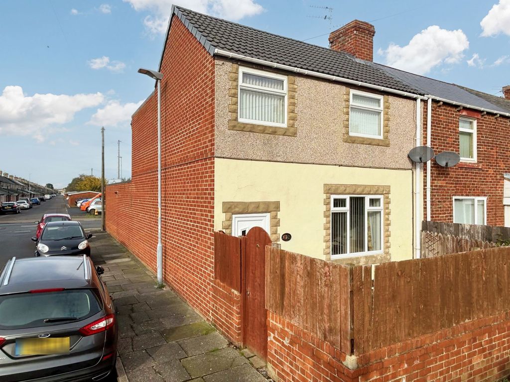 3 bed terraced house for sale in Duke Street, Ashington NE63, £110,000